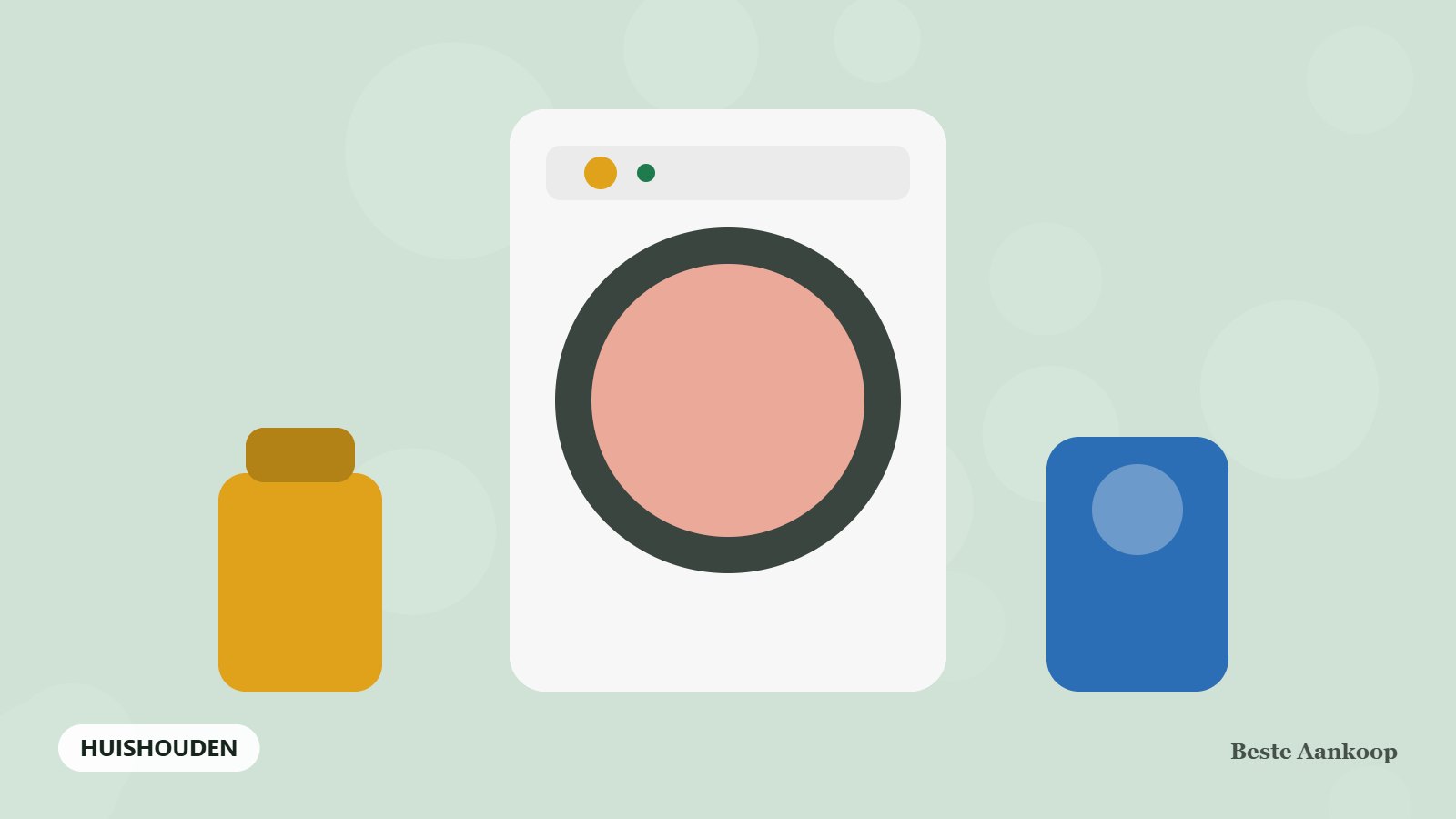 Een wasmachine kiezen: zes vragen die je jezelf eerst stelt